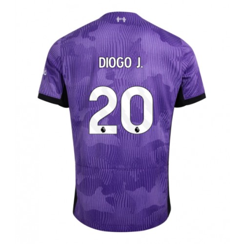 Pánský Fotbalový dres Liverpool Diogo Jota #20 2023-24 Třetí Krátký Rukáv